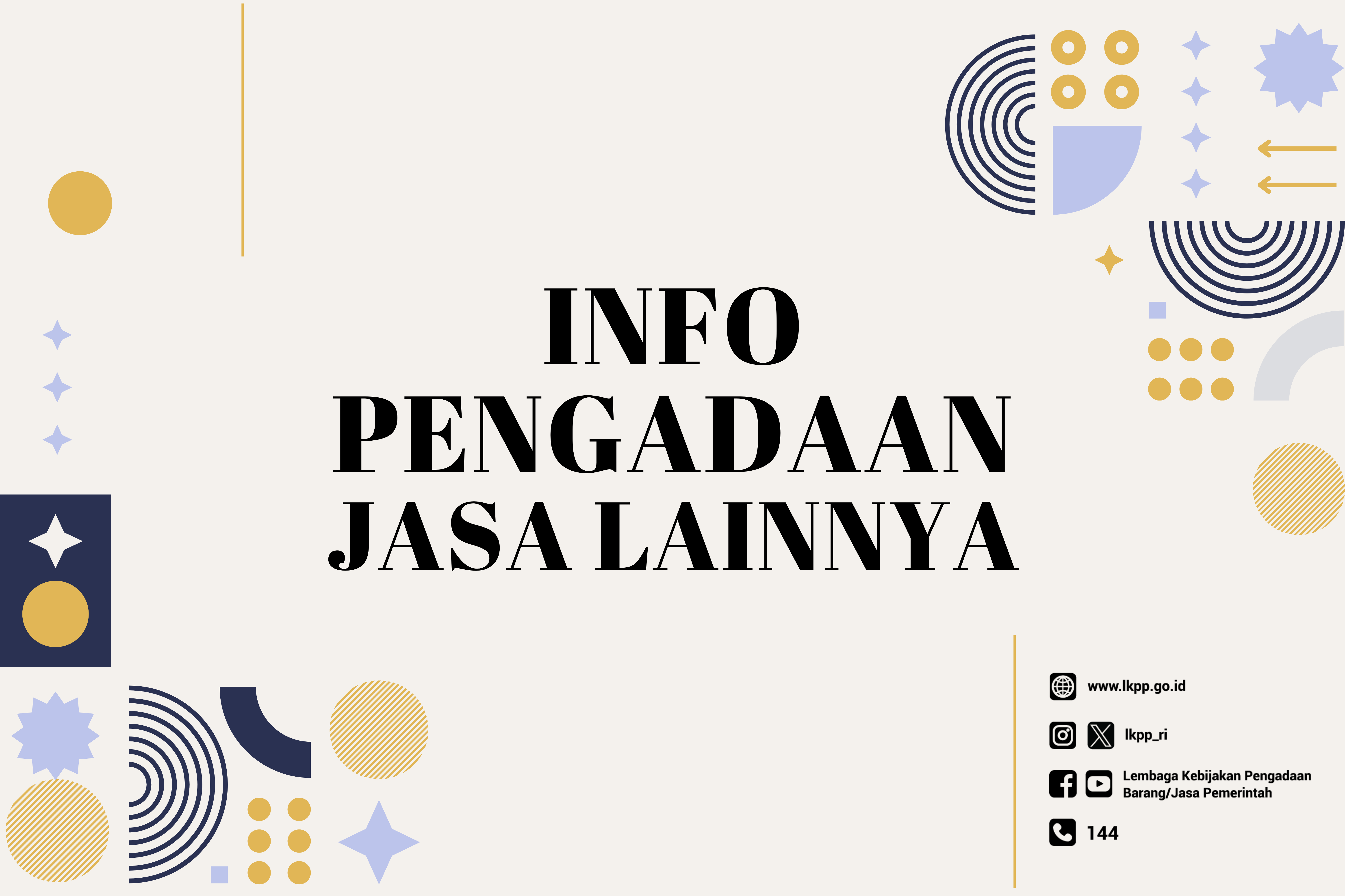 http://lkpp.go.id/Pengadaan Jasa Lainnya Pengadministrasi Penyusunan Pedoman Pelatihan Pusat Pelatihan Sumber Daya Manusia Pengadaan Barang/Jasa Tahun Anggaran 2025